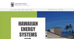 Desktop Screenshot of hawaiian-energy.com